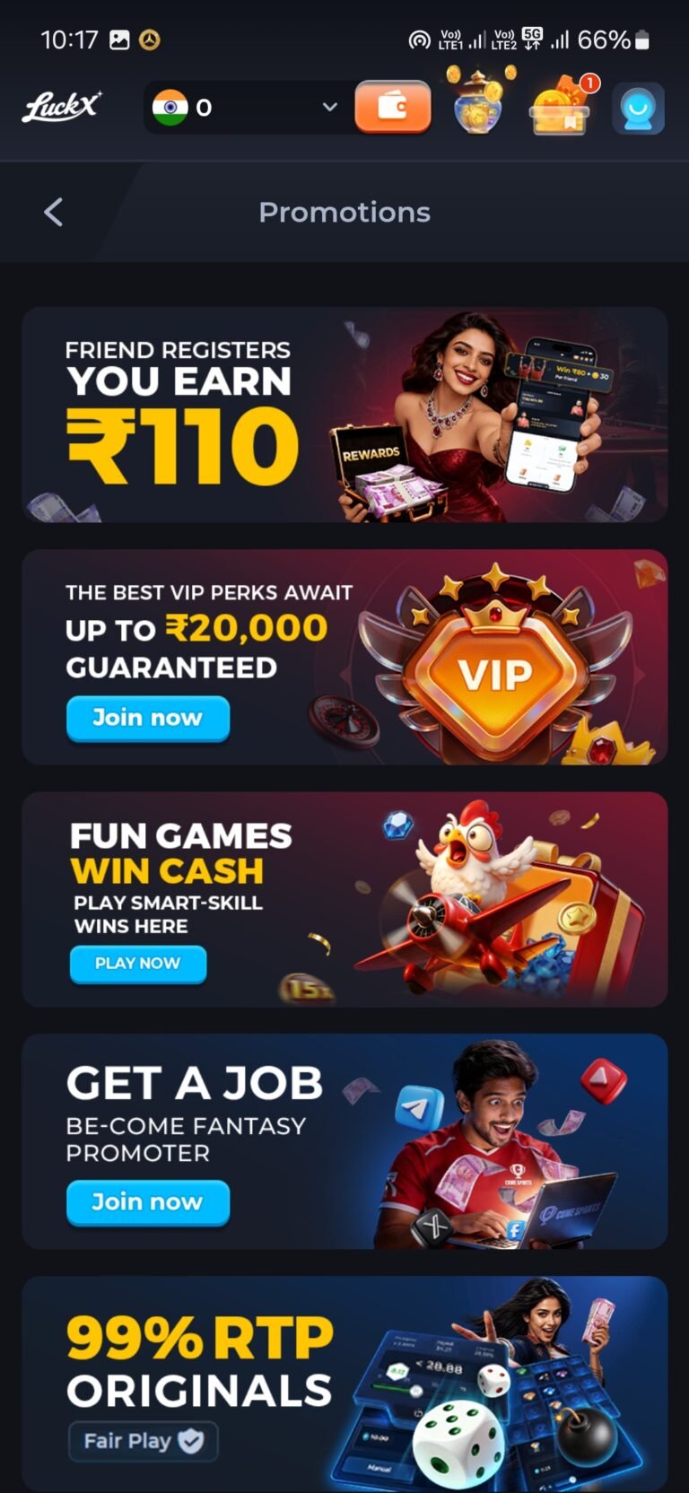 LuckX App